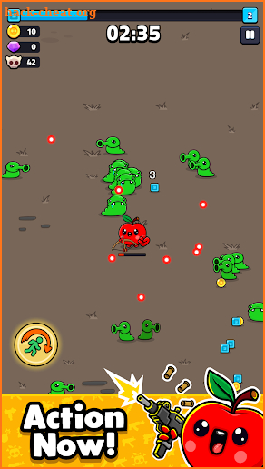 Apple Grapple: Survivor screenshot