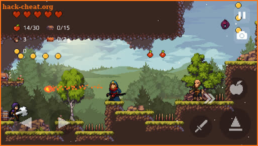 Apple Knight: RPG Platformer screenshot