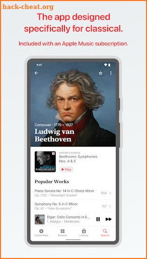 Apple Music Classical screenshot