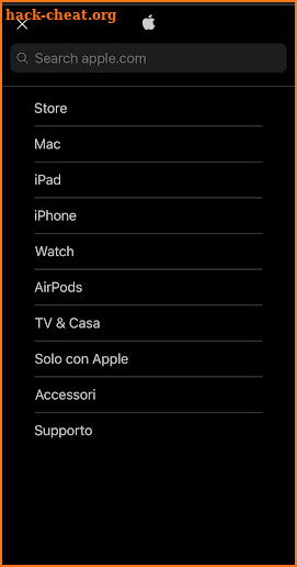 Apple Official screenshot