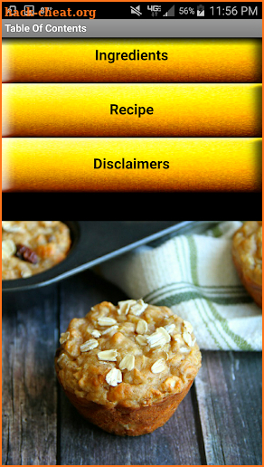 Apple Raisin Oat Muffins Whole Grain Baking Recipe screenshot