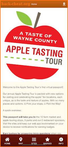 Apple Tasting Tour screenshot