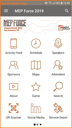 Applied Software Events screenshot