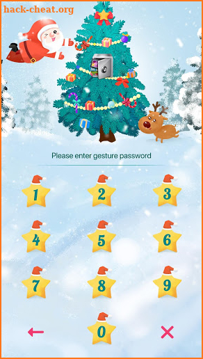 AppLock Theme Christmas Tree screenshot