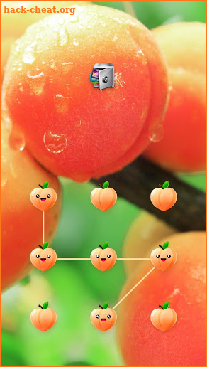 AppLock Theme Peach screenshot