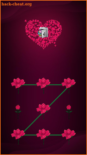 AppLock Theme Rose screenshot