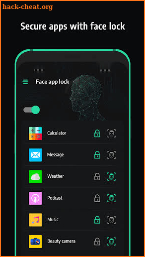 Applock with Face screenshot