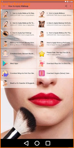 Apply Makeup Like A Pro - Step screenshot