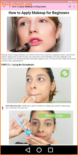 Apply Makeup Like A Pro - Step screenshot