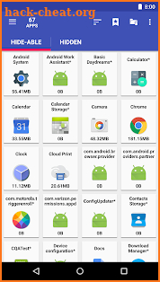 AppMgr Pro III (App 2 SD, Hide and Freeze apps) screenshot
