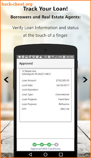 Approved Mortgage screenshot