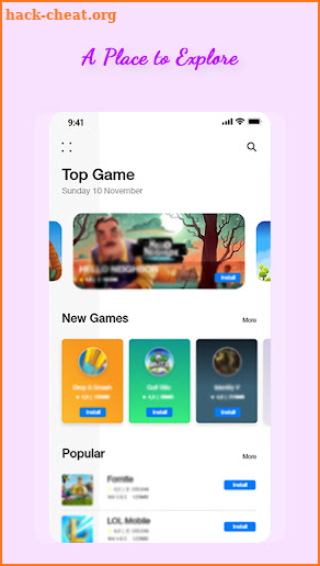 Apps and App Store screenshot