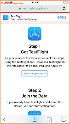 Apps Test Flight Beta Tips screenshot