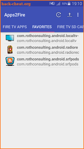 Apps2Fire (Original) screenshot