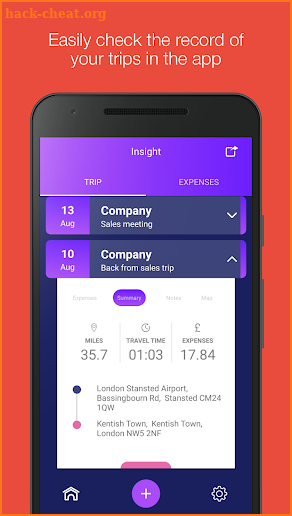 Appspense - Expenses & Mileage Tracker screenshot