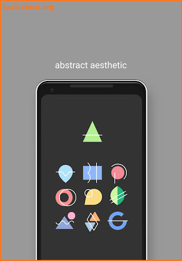 Appstract Icon Pack (Dark Theme) screenshot