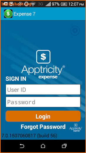 Apptricity Expense screenshot