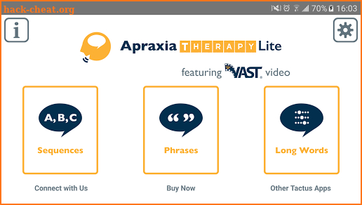 Apraxia Therapy Lite screenshot