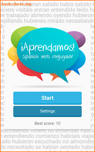 ¡Aprendamos! Spanish Verb Cojugator screenshot
