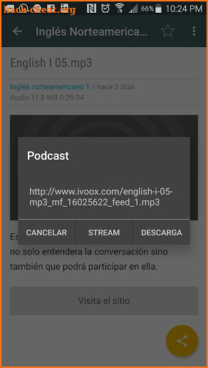 Aprende Inglés Escuchando screenshot