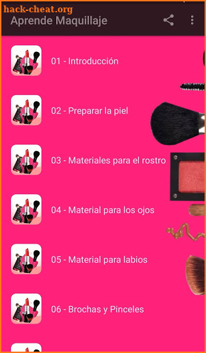 Aprende Maquillaje screenshot