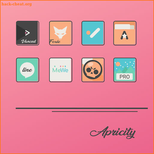 Apricity - Icon Pack screenshot