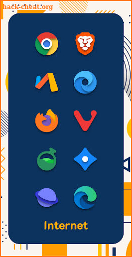 Aprikola Shapeless Icon Pack screenshot