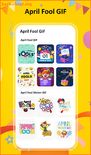 April Fool GIF screenshot