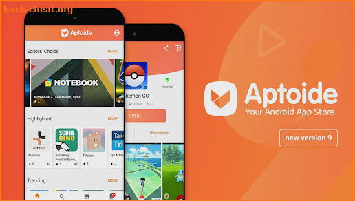 Aptoidé Apps for Apk hint screenshot