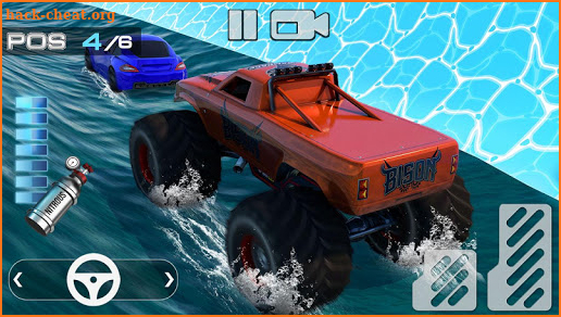 Aqua Cars Uphill Water Slide Rally 3D screenshot
