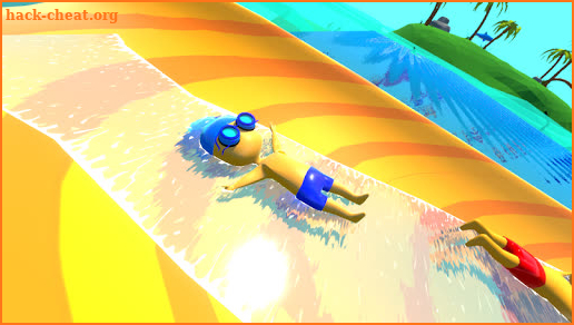 Aqua .io : Aquapark Water Sliding Game screenshot