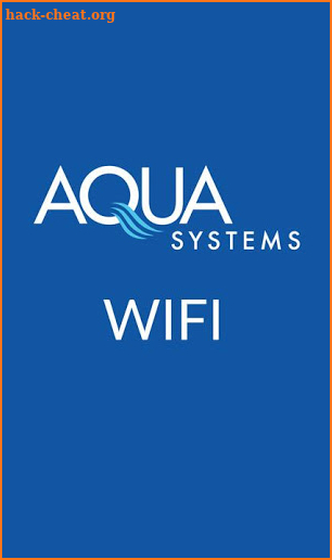 Aqua Systems WIFI screenshot