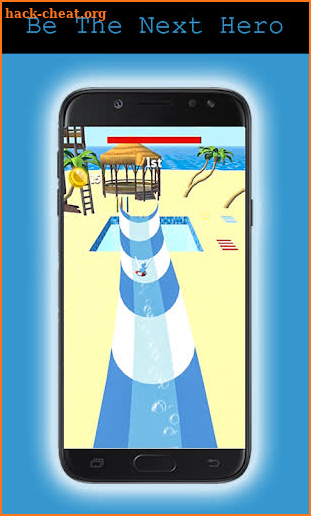 Aqua WaterPark Slide.io screenshot