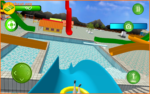 Aqua Waterslide Rush Racing screenshot