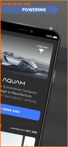 Aquam Electric Vehicles screenshot