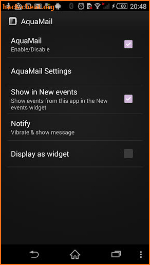 AquaMail SmartWatch Extra screenshot