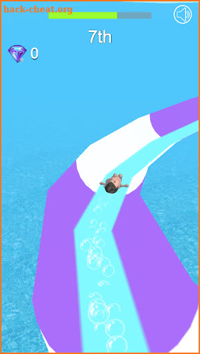 Aquapark fun Race 3D screenshot