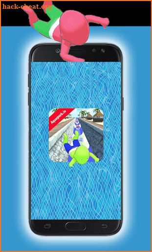 Aquapark Slide.io - sliding game.io in aquapark screenshot