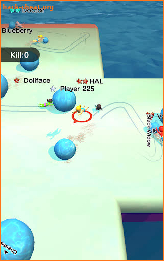 Aquapark Wars - Water Ball Bump 3D screenshot