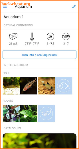 Aquareka - the aquarium guide screenshot