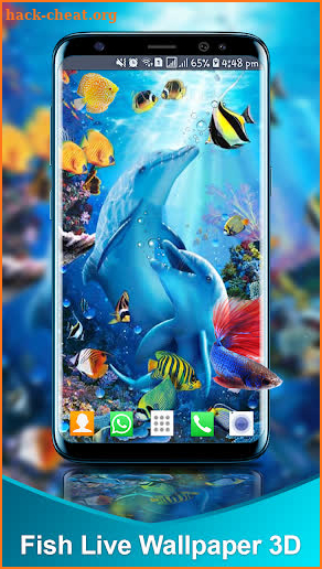 Aquarium Fish Live Wallpaper : Fish Backgrounds HD screenshot