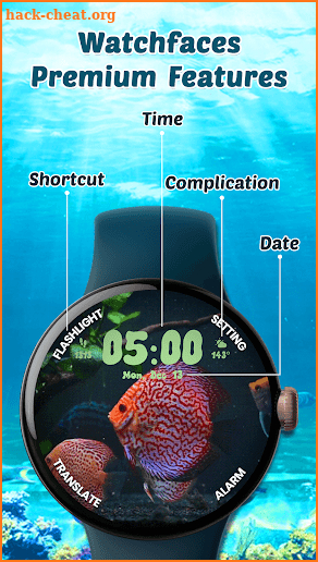 Aquarium Fish Live Watch Faces screenshot