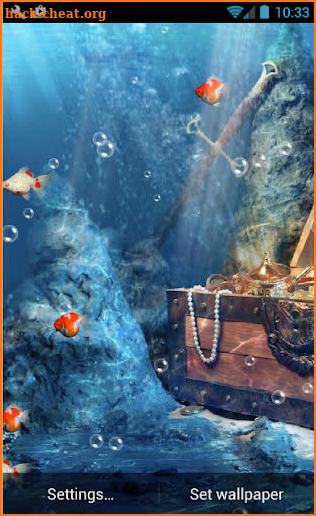 Aquarium Live Wallpaper Free screenshot