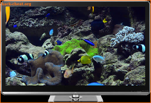 Aquariums on TV via Chromecast screenshot