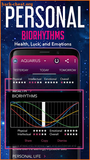 Aquarius Horoscope Home - Daily Zodiac Astrology screenshot