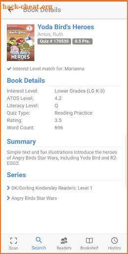 AR Book Search screenshot