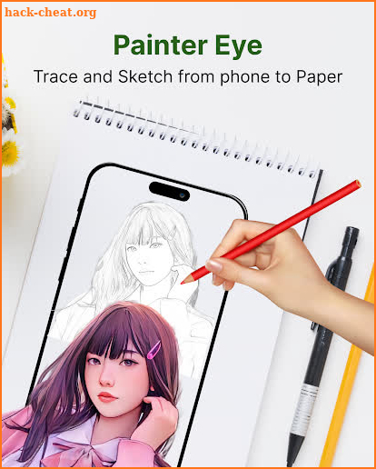 AR drawing sketch and paint screenshot