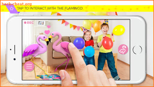 AR Flamingo screenshot