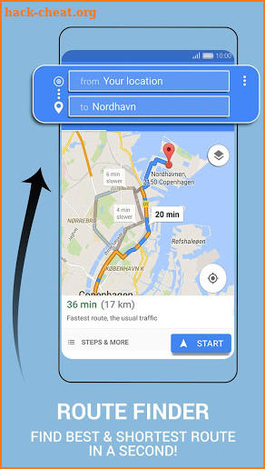 AR GPS Navigation 2019 GPS Maps Driving Directions screenshot