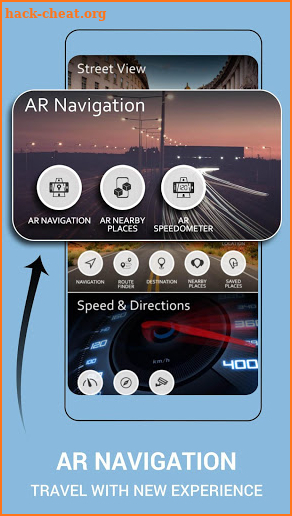 AR GPS Navigation 2019 GPS Maps Driving Directions screenshot